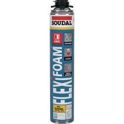 1K-Pistolenschaum FLEXI FOAM 750 ml B2 blau o.Einw.-Handsch.Dose SOUDAL