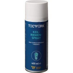 Keilriemenspray hellgelb 400ml Spraydose TECWERK
