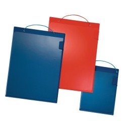 Auftragstasche m.Klettverschluss,Kordel u.Tasche DIN A4 schwarz VE 10 St.EICHNER