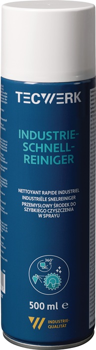 Industrieschnellreiniger 500ml Spraydose TECWERK