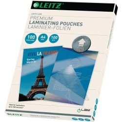 Laminierfolie DIN A4 L303xB216mm Folienstärke 100 µm KT=100 St.LEITZ