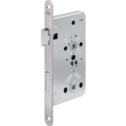 Behörden-Einsteckschloss 0615 BAD 20/55/78/8mm DIN L VA rd Kl 5 BKS