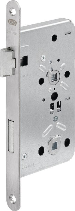 Behörden-Einsteckschloss 0615 BAD 20/55/78/8mm DIN L VA rd Kl 5 BKS