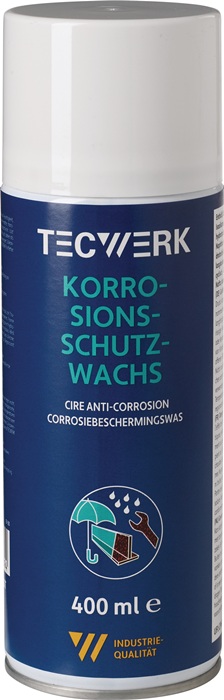 Korrosionsschutzwachs hellgelb 400ml Spraydose TECWERK