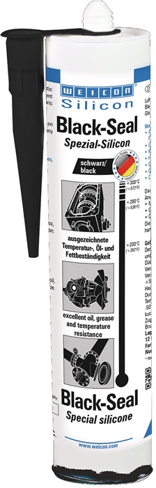 Spezialsilikon Black-Seal schwarz 310ml Kartusche WEICON