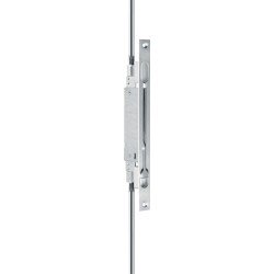 Türkantriegel 345K 45 mmStulpb.24mm Stulpl.285mm VA Edelstahl F-St.Käntig FUHR