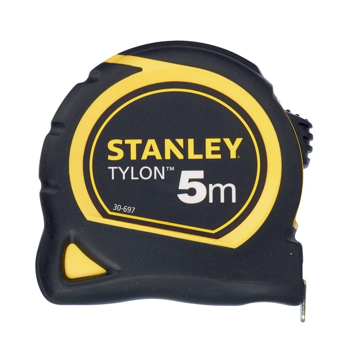 Taschenrollbandmaß Tylon™ L.5m B.19mm mm/cm EG II Ku.Gürtelclip SB STANLEY
