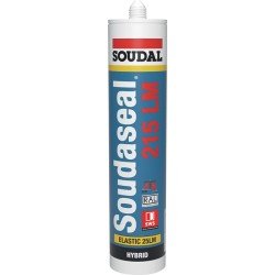 Hybridpolymerdichtstoff SOUDASEAL 215 LM weiß 290ml Kartusche SOUDAL