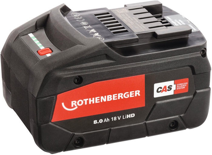 Akku CAS 18 V 8,0 Ah Li-HD Akku ROTHENBERGER