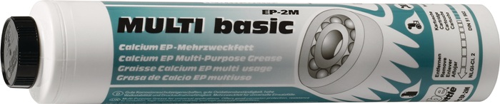Lithiummehrzweckfett Lube-Shuttle MULTI basic 2M 400g hell Schraubkartusche MATO