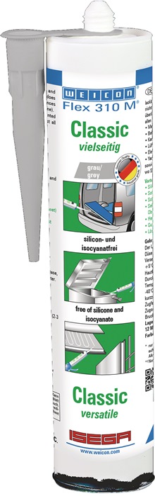 Kleb- u.Dichtstoff Flex 310 M® Classic grau 310ml WEICON