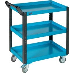 Servicewagen H896xB890xT542mm Traglast p.Ebene 50kg HAZET-BLAU HAZET