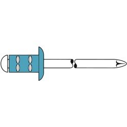 Blindniet PolyGrip® Nietschaft dxl 4,8x10mm VA 500 St.GESIPA