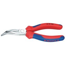 Flachrundzange L.160mm flachrund 40Grad gew.Comfort-Griff KNIPEX