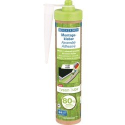Montagekleber weiß 280ml Green Tube Kartusche WEICON