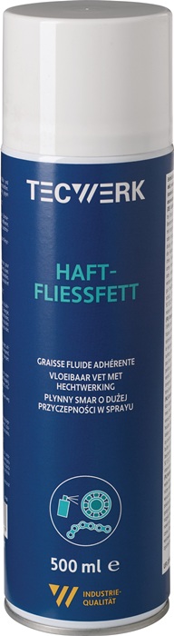 Haftfließfett 500ml gelblich Spraydose TECWERK