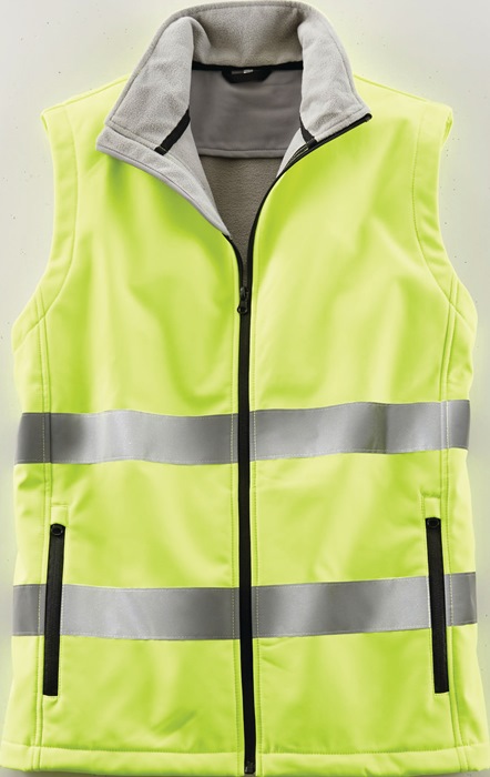 Warnweste Terrax Workwear Gr.XXL gelb EN 20471 Kl.1 TERRAX