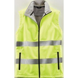 Warnweste Terrax Workwear Gr.XXL gelb EN 20471 Kl.1 TERRAX