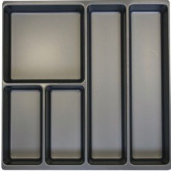 Schubladenunterteilungsmaterial Front-H.60mm 5 Fächer