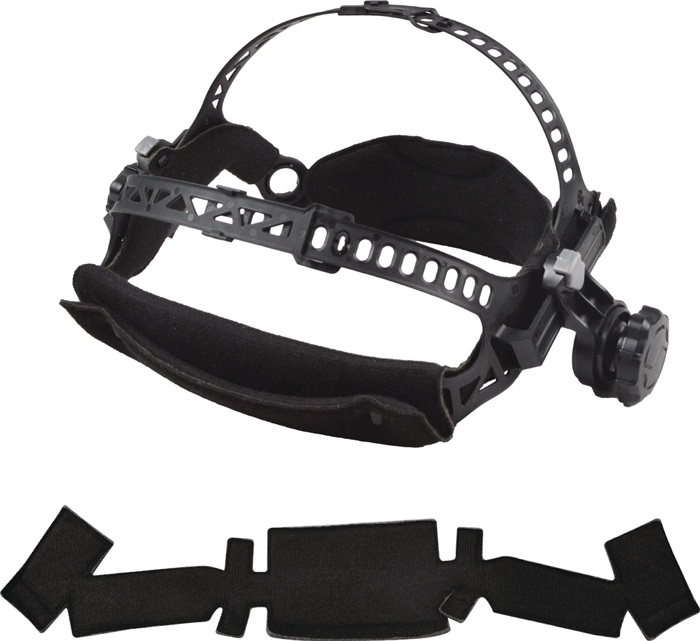 Komfort-Kopfband Weldmaster® einzeln schwarz/grau JAS