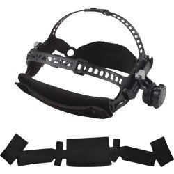 Komfort-Kopfband Weldmaster® einzeln schwarz/grau JAS