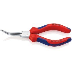 Nadelzange L.160mm 45Grad gew.verchr.Mehrkomp.-Hüllen KNIPEX