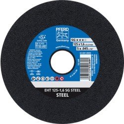 Trennscheibe SG STEEL D125x1,6mm ger.STA Bohr.22,23mm PFERD