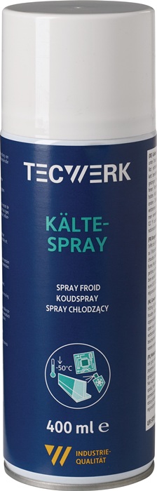 Kältespray 400ml farblos b.zu -50GradC Spraydose TECWERK