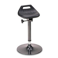 Stehhilfe Integralschaum Sitz-H.650-850mm STA anthrazit Tellerfuß BIMOS