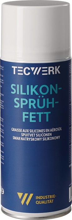 Silikonsprühfett weiß 400ml Spraydose TECWERK