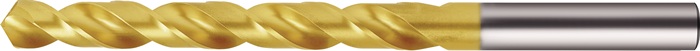 Spiralbohrer DIN 338 Typ UNI D.8mm HSS-Co5 TiN Zyl.schaft kurz TECWERK