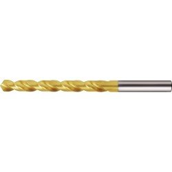 Spiralbohrer DIN 338 Typ UNI D.8mm HSS-Co5 TiN Zyl.schaft kurz TECWERK