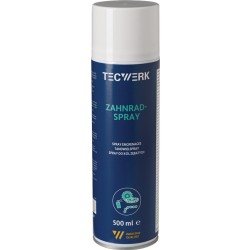 Zahnradspray 500ml schwarz Spraydose TECWERK