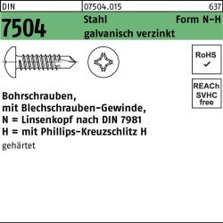 Bohrschraube DIN 7504 LIKO N 4,8x13-H Stahl galv.verz. 1000St.