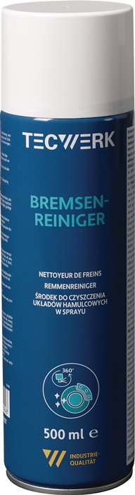Bremsenreiniger acetonhaltig 500ml Spraydose TECWERK