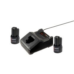 Powerpack Li-Ion 12 V mit Ladegerät und 2 x Akkus POWERPACK-LIION-12V-2X2AH