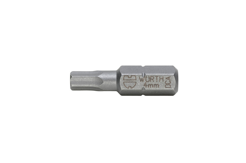 Bit Innensechskant C 6,3 (1/4 Zoll) BIT-IN6KT-SW4-1/4ZO-L25MM