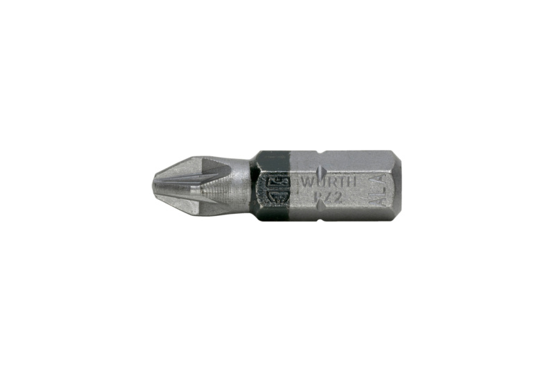 Bit Kreuzschlitz PZ C 6,3 (1/4 Zoll) PZ2