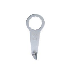 Schneidmesser L-Form verzahnt 25,4 mm
