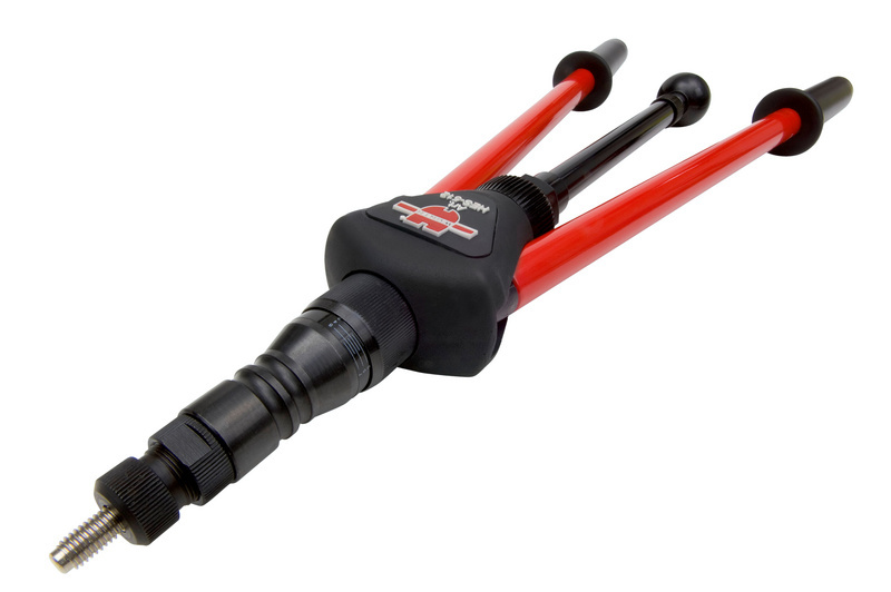 Einnietmuttern-Setzzange HES 512 D M5 - M12 mit Drillstab
