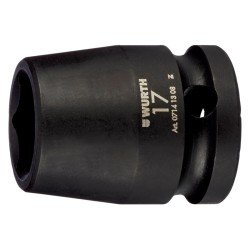 1/2 Zoll Kraftsteckschlüsseleinsatz 16 mm 6-kant, metrisch kurz
