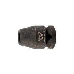 1/2 Zoll Kraft-Steckschlüssel Zoll 6-kant kurz KFTSTESHSL-1/2ZO-6KT-KURZ-SW3/8ZO