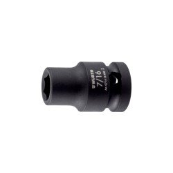 1/2"-Kraftsteckschlüssel kurz, Zoll 1/2"-Impact socket wrench short, inch 7/16"