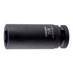 1/2 Zoll Kraft-Steckschlüssel Zoll 6-kant lang 7/8"