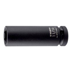 1/2 Zoll Kraft-Steckschlüssel Zoll 6-kant lang 11/16"