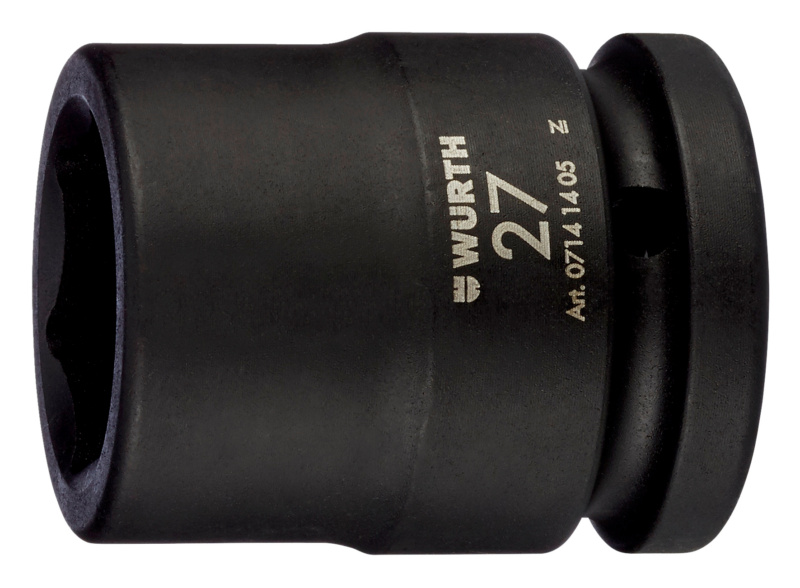 3/4 Zoll Kraftsteckschlüsseleinsatz 19 mm 6-kant, metrisch kurz