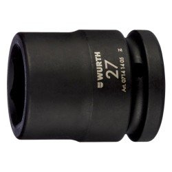 3/4 Zoll Kraftsteckschlüsseleinsatz 36mm 6-kant, metrisch kurz