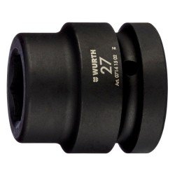 1 Zoll Kraftsteckschlüsseleinsatz 55mm 6-kant, metrisch kurz