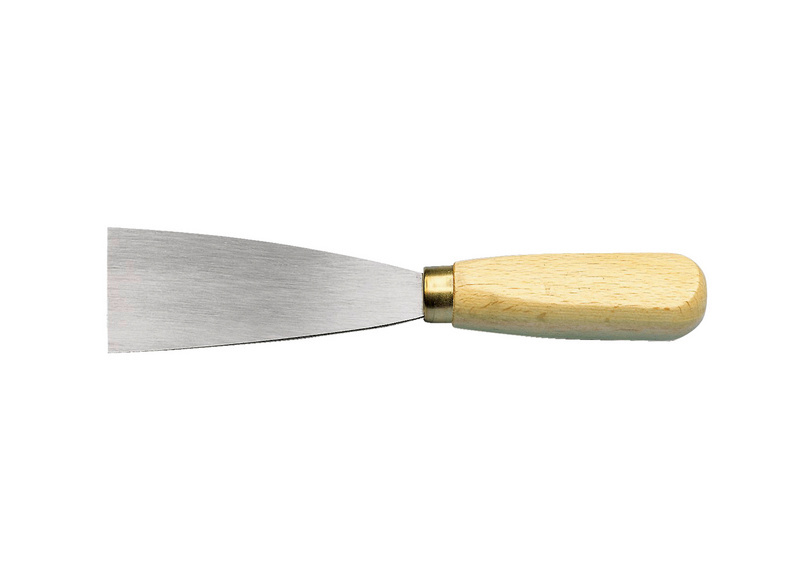 Malerspachtel 40 mm aus biegsamen, hochwertigen Stahl (konisch geschliffen)