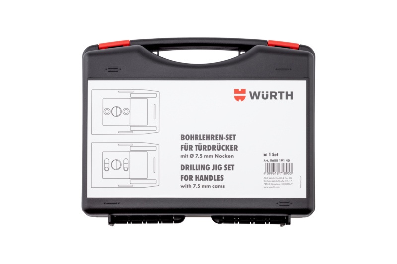 Bohrlehre für Rosettenbeschläge BOHLEHR-TD-SET-NOCKEN-D7,5